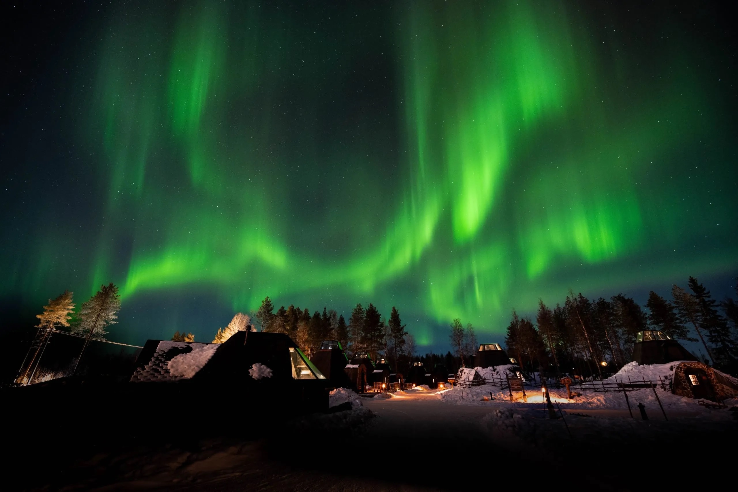 Finnish Lapland Aurora Escape With Igloo Stay